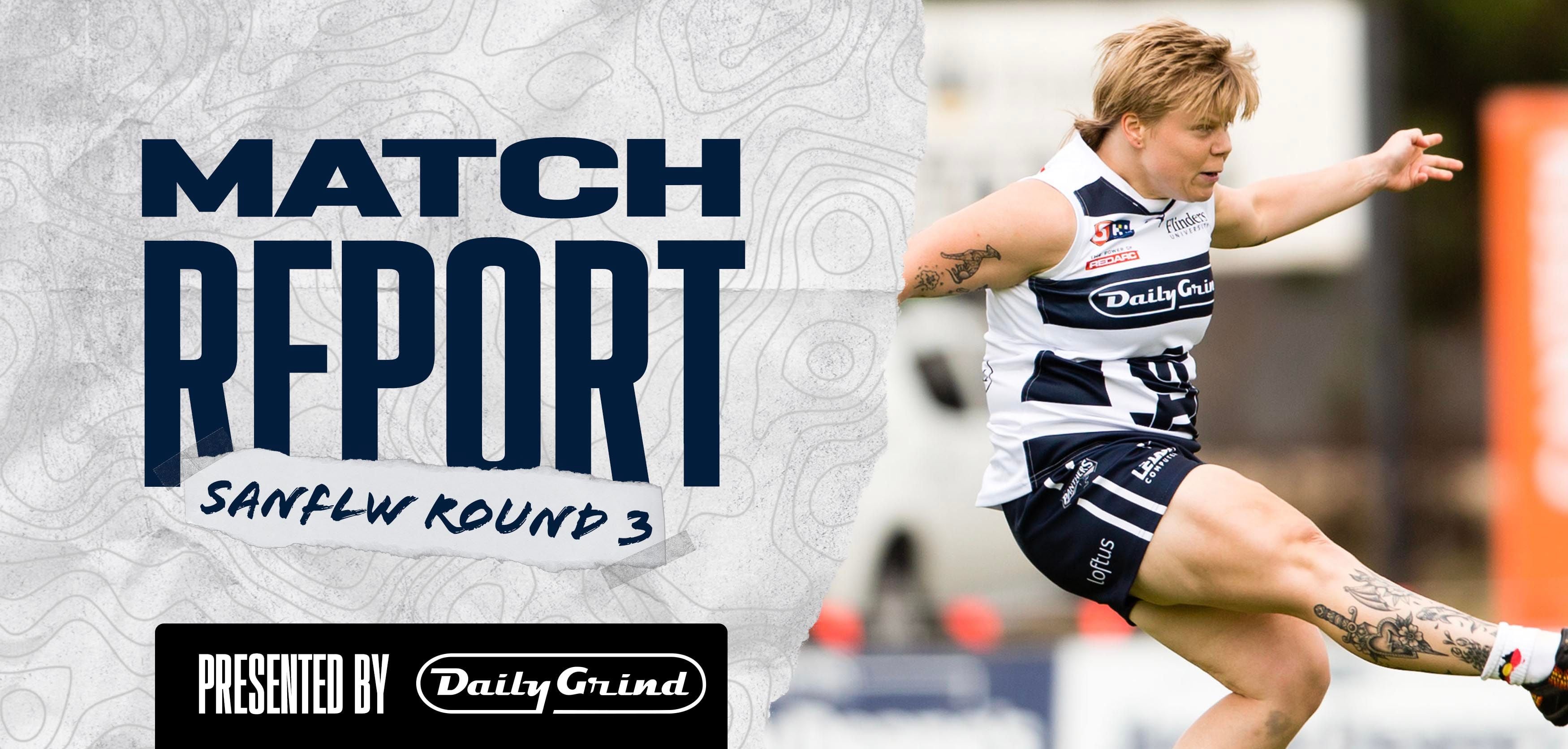 Daily Grind Women's Match Report: Round 3 vs Glenelg Daily Grind Women's Match Report: Round 3 vs Glenelg